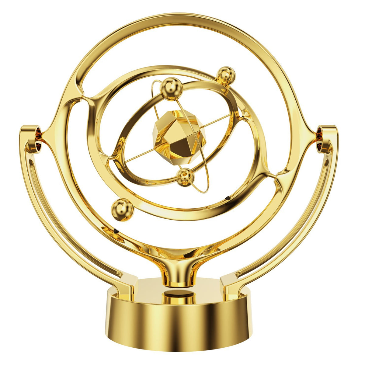 OrbitFlow™ Kinetic Home Sculpture